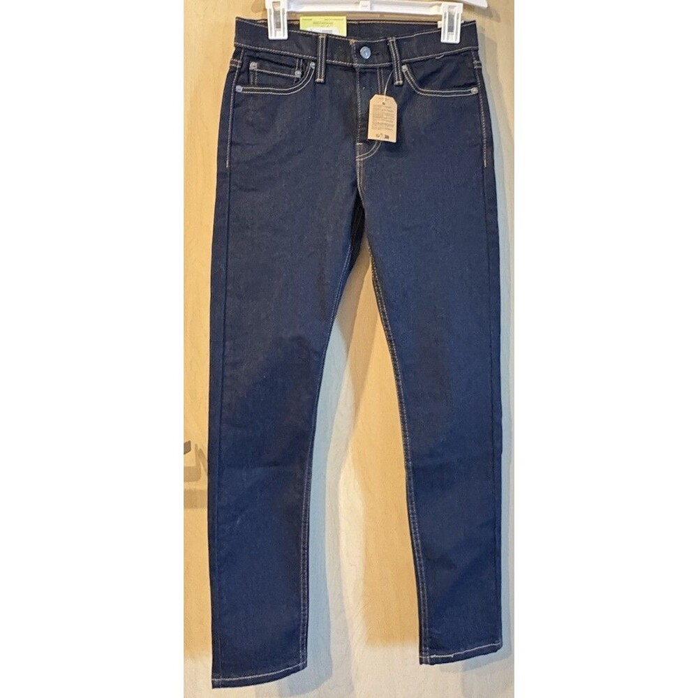 Levi's 510 Skinny Fit stretch jeans in a dark wash.